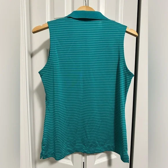 Nike golf tank top blue with white stripes size medium - Picture 4 of 4